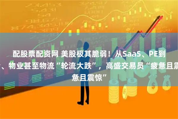 配股票配资网 美股极其脆弱！从SaaS、PE到保险、物业甚至物流“轮流大跌”，高盛交易员“疲惫且震惊”